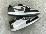 Authentic Travis Scott x Air Jordan 1 Low Black/Mocha/White