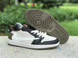 Authentic Travis Scott x Air Jordan 1 Low Black/Mocha/White