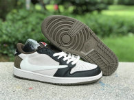 Authentic Travis Scott x Air Jordan 1 Low GS Black/Mocha/White
