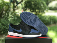 Authentic Air Jordan 1 Low Navy/Black/White