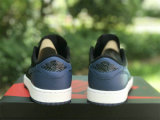 Authentic Air Jordan 1 Low Navy/Black/White