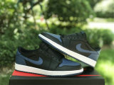 Authentic Air Jordan 1 Low Navy/Black/White