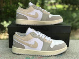 Authentic Air Jordan 1 Low OG EX “Tech Grey”