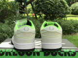 Authentic Nike Dunk Low Gris/Blanc/Grey/Green