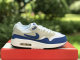 Authentic Nike Air Max 1 Game Royal/White/Grey