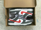 Authentic Nike Dunk Low Grey/Red/Rouge