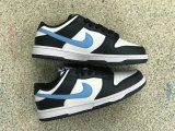 Authentic Nike Dunk Low Navy Blue/White
