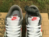 Authentic Nike Dunk Low Grey/Red/Rouge