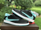 Authentic Travis Scott x Air Jordan 1 Low Tiffany Blue/Black/Red