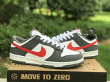 Authentic Nike Dunk Low Grey/Red/Rouge