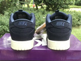 Authentic Nike Dunk Low Midnight Navy/Black/Brown