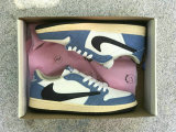 Authentic Travis Scott x Air Jordan 1 Low Denim/Black/White