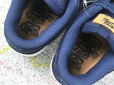 Authentic Nike Dunk Low Midnight Navy/Black/Brown