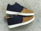 Authentic Nike Dunk Low Midnight Navy/Black/Brown