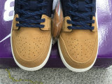Authentic Nike Dunk Low Midnight Navy/Black/Brown