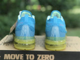 Authentic Nike Air Vapormax 2023 Flyknit Blue/Yellow