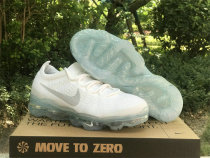 Authentic Nike Air Vapormax 2023 Flyknit White/Sky Grey Authentic Nike Air Vapormax 2023 Flyknit White/Sky Grey
