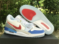 Authentic Air Jordan Legacy 312 Low GS Blue/White/Red