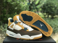 Authentic Air Jordan 4 Cacao Wow/Geode Teal