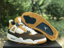 Authentic Air Jordan 4 Cacao Wow/Geode Teal