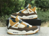 Authentic Air Jordan 4 Cacao Wow/Geode Teal