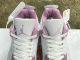 Authentic Air Jordan 4 White/Pink