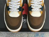 Authentic Air Jordan 4 Cacao Wow/Geode Teal