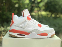 Authentic Nike SB x Air Jordan 4 White/Orange