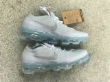 Authentic Nike Air Vapormax 2023 Flyknit Pure Platinum/Sky Grey