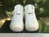 Authentic Air Jordan 11 White/Metallic Silver