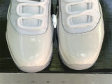Authentic Air Jordan 11 White/Metallic Silver
