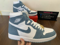 Authentic Air Jordan 1 High OG  “Denim” (New Version)