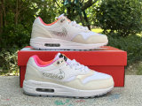 Authentic Nike Air Max 1 White/Silver