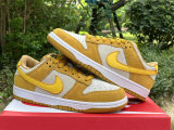 Authentic Nike Dunk Low “Gold Suede”