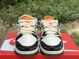 Authentic Nike Dunk Low Orange/Green/Black