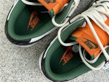 Authentic Nike Dunk Low Orange/Green/Black