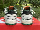 Authentic Nike Dunk Low Orange/Green/Black