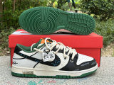 Authentic Nike Dunk Low Orange/Green/Black