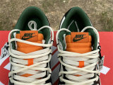 Authentic Nike Dunk Low Orange/Green/Black