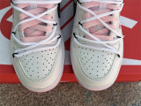 Authentic Nike Dunk Low White/Pink/Rose