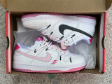 Authentic Nike Dunk Low White/Pink/Rose