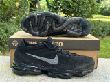 Authentic Nike Air Vapormax 2023 Flyknit Black/Grey