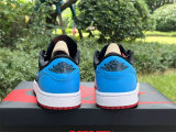 Authentic Air Jordan 1 Low OG GS “UNC to Chicago”