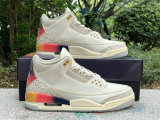 Authentic J Balvin x Air Jordan 3 “Medellín Sunset”  GS
