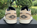 Authentic Air Jordan 1 Low GS “Brown Elephant”