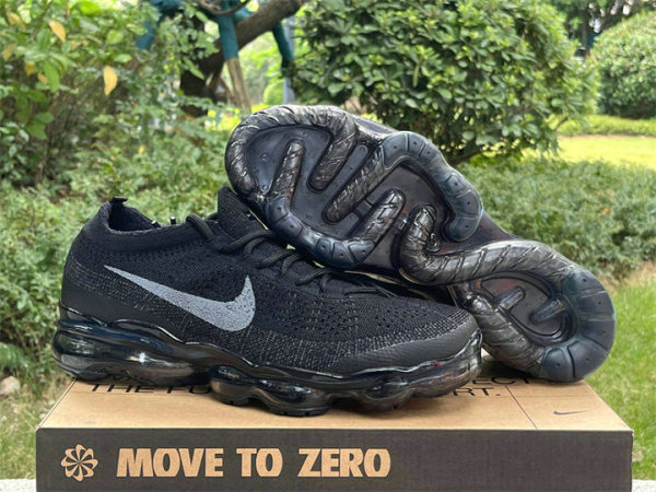 Authentic Nike Air Vapormax 2023 Flyknit Black/Grey