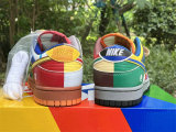 Authentic Nike Dunk Low White/Roma Green/Chocolat