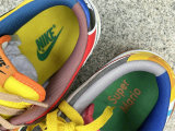 Authentic Nike Dunk Low White/Roma Green/Chocolat