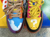 Authentic Nike Dunk Low White/Roma Green/Chocolat