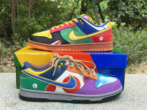Authentic Nike Dunk Low White/Roma Green/Chocolat Authentic Nike Dunk Low White/Roma Green/Chocolat